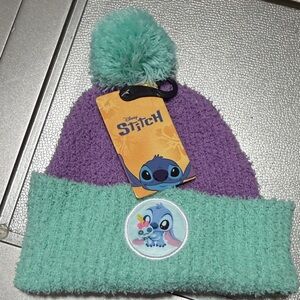Disney Stitch Purple and Mint Hat
